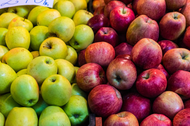 Apples, Market, Sale