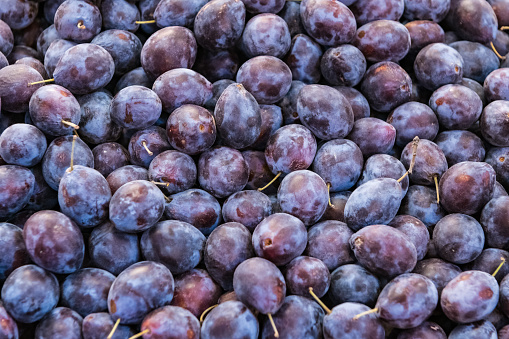 A background of Muscat grapes