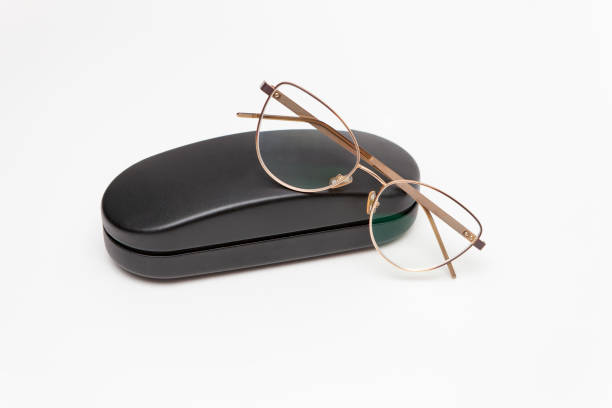istock Women's glasses on a white background. Concept 1465483955