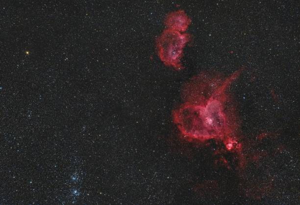 istock Heart Nebula (Running dog nebula), an emission nebula, 7500 light years away from Earth 1465489243
