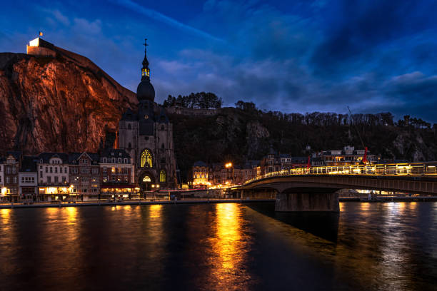 istock Dinant in the night, belgium 1465490443