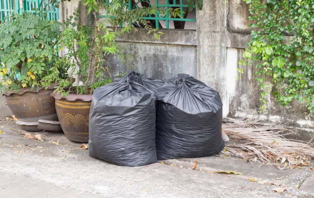 istock trash bin with rubbish pile on outdoor 1465491785
