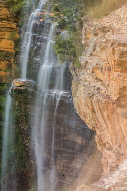 istock Forest Waterfalls in Blue Mountains, Sydney, Australia 1465492380