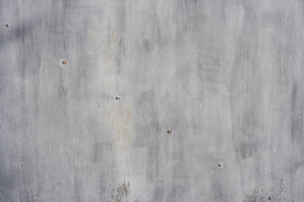 istock Closeup of a gray smooth tinplate texture, background for design 1465493499