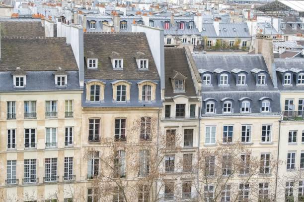 istock Paris, typical buildings in the Marais 1465496059