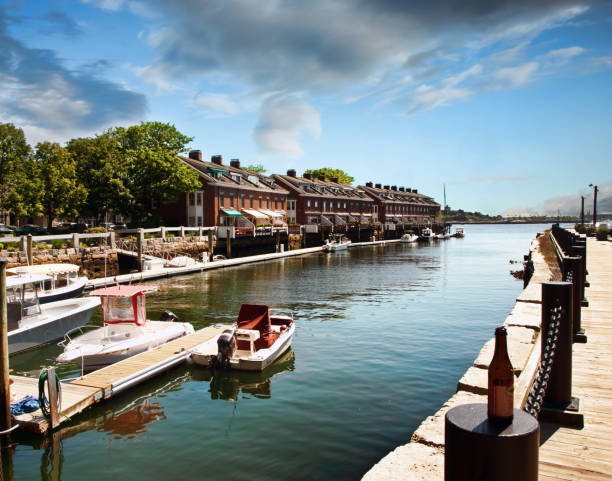 istock Boston Wharf, Massachusetts 1465496908