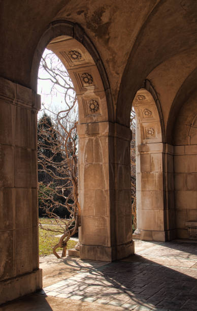 istock Arches of a beautiful Loggia 1465500913