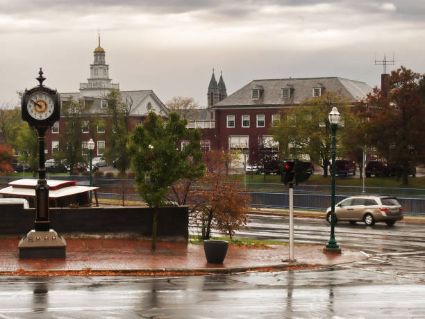 istock Auburn, New York in autumn 1465500915