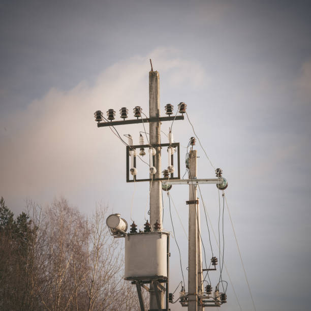 Electrical distribution substation detail
