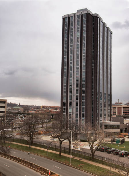 istock Madison Towers, apartment building 1465503906
