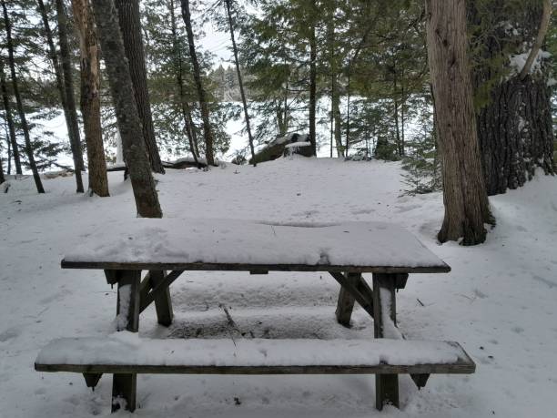 istock Desertado camp site in winter 1465505699