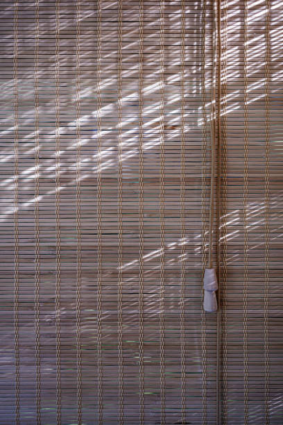 istock Vertical shot of bamboo blinds 1465505864