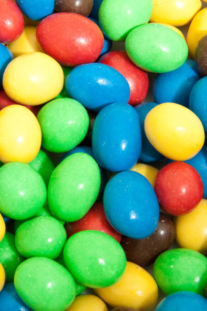 istock Top view of colorful candies one on another 1465505907