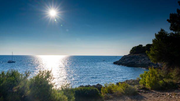 Pula in Croatia has a very beautiful and varied coast