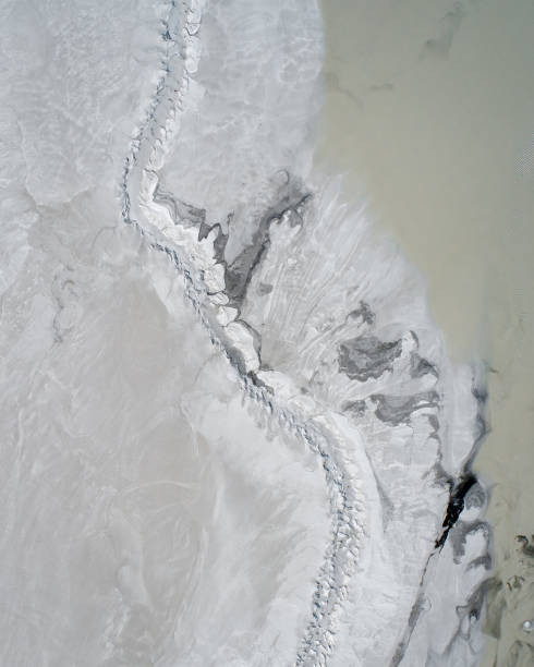 istock Aerial view of a textured sandy background 1465514965