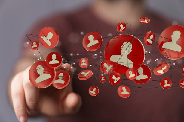 istock 3d rendering of a team connection and social network symbol on a blurry background 1465516914