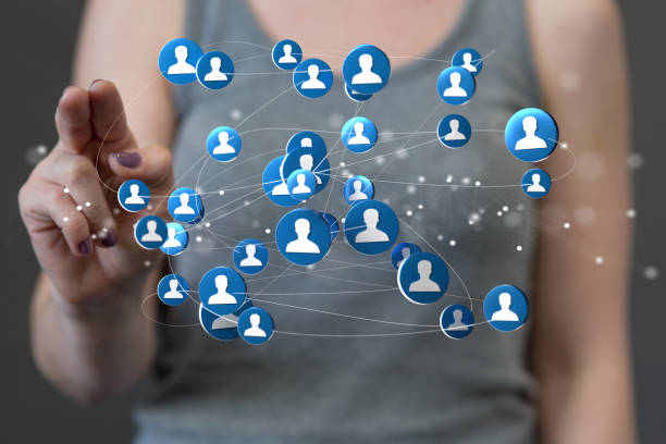 istock 3d rendering of a team connection and social network symbol on a blurry background 1465516986