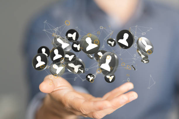 istock 3d rendering of a team connection and social network symbol on a blurry background 1465517052