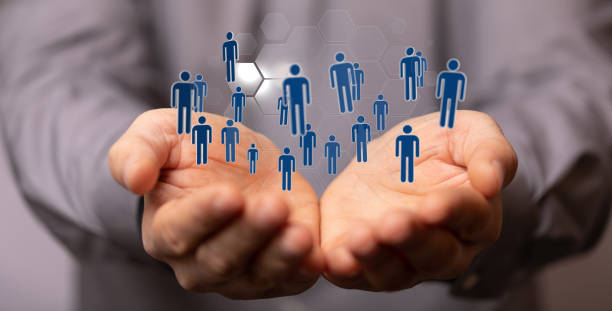 istock 3d rendering of a team connection and social network symbol on a blurry background 1465517086