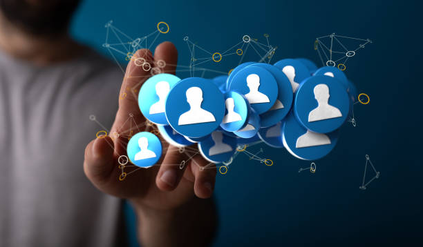 istock 3d rendering of a team connection and social network symbol on a blurry background 1465517174