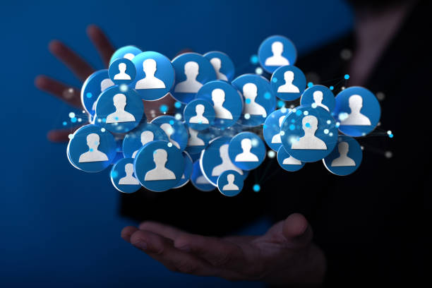 istock 3d rendering of a team connection and social network symbol on a blurry background 1465518069