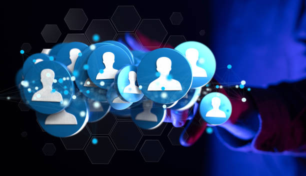 istock 3d rendering of a team connection and social network symbol on a blurry background 1465518313