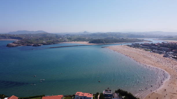 istock Rocky area on the shore on a sunny day 1465518656