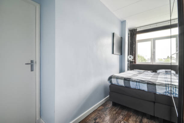 Cozy bedroom in an apartment in Amsterdam, Netherlands