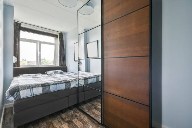 Cozy bedroom in an apartment in Amsterdam, Netherlands