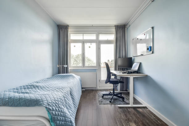 Cozy bedroom in an apartment in Amsterdam, Netherlands