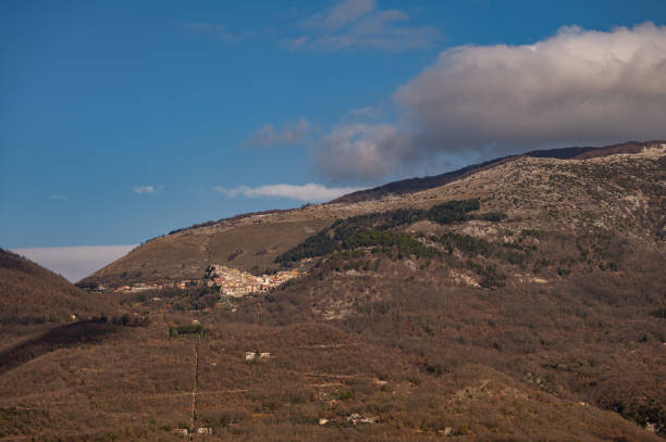 istock Miranda, Molise, Italy. Spectacular winter panorama. 1465520076
