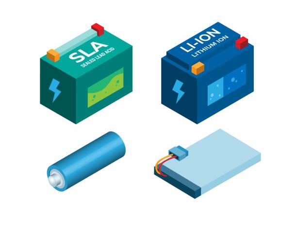 Li Battery Vector 620+ Lithium Ion Battery Icon Stock Illustrations, Royalty-Free Vector ...