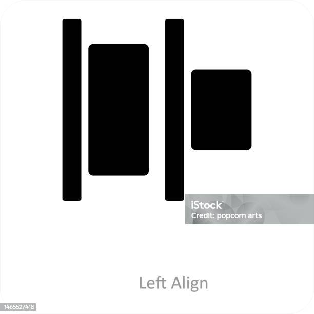 Left Align Stock Illustration - Download Image Now - Adjusting ...