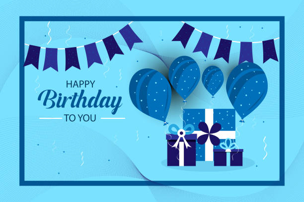wszystkiego najlepszego w tle. kartka z życzeniami, szablon plakatu, układ ramki zaproszenia na przyjęcie - birthday birthday card cake cupcake stock illustrations