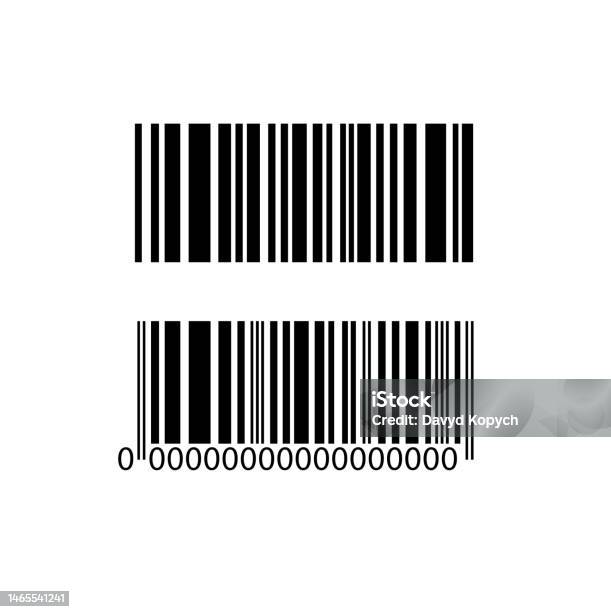 Vector Design Image Of Two Barcode Universal Product Scan Code Stock ...