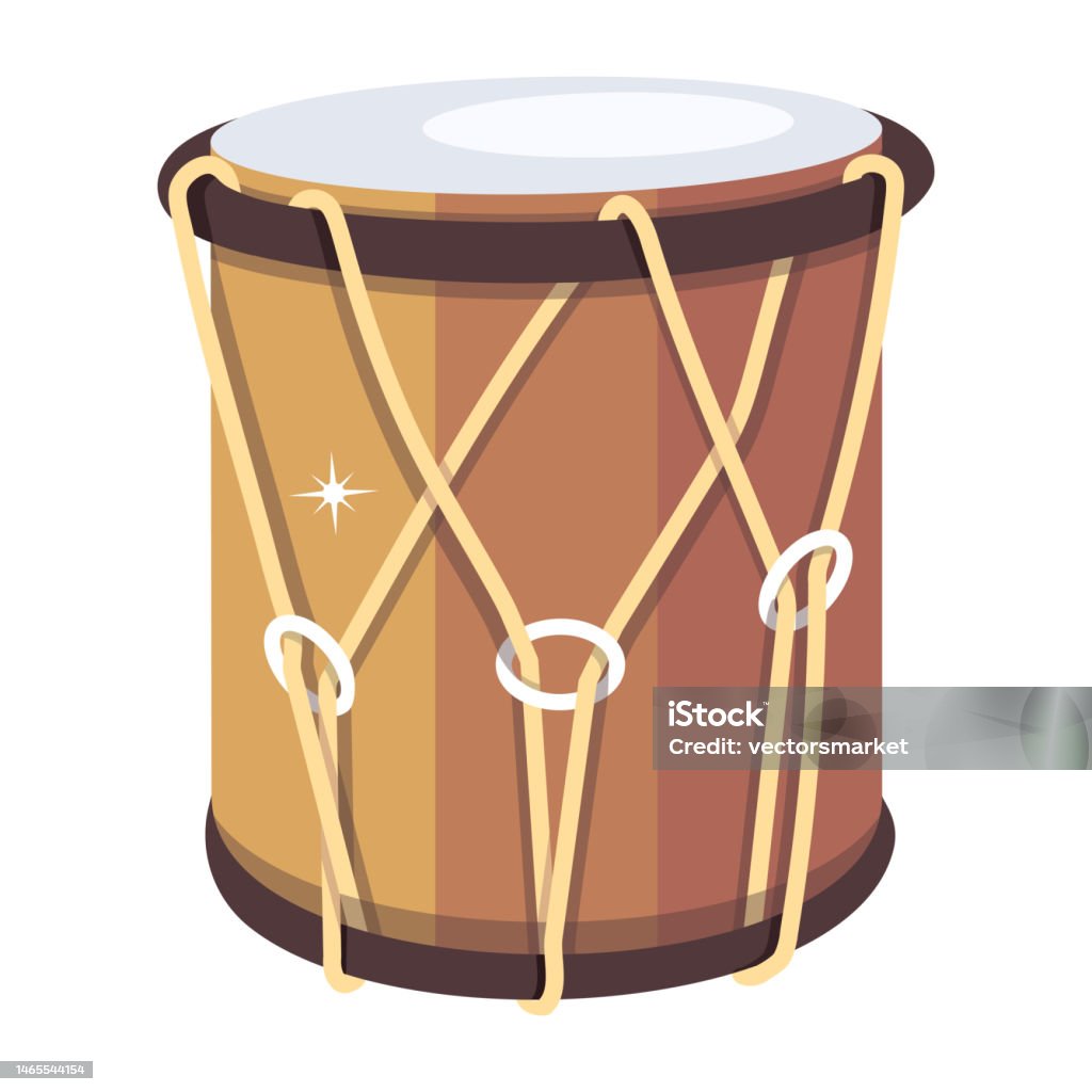Trommel Instrument Membranophone Stock Illustration - Download Image Now - Drum ...