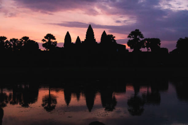 Angkor Wat at Sunrise, Cambodia