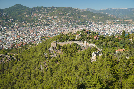 Alanya Castle in Alanya Town, Antalya City, Turkiye
