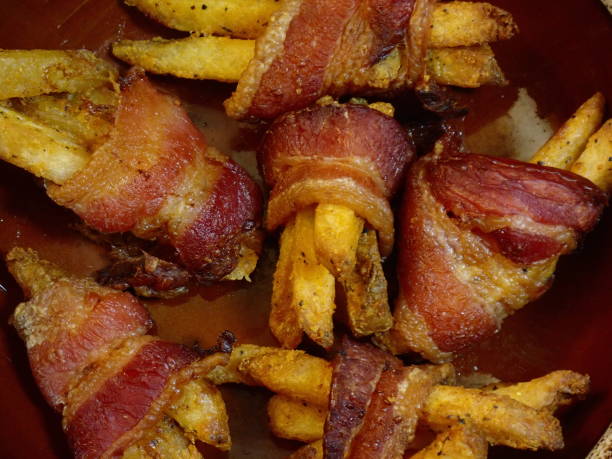 istock Bacon Roll French Fries 1465585403