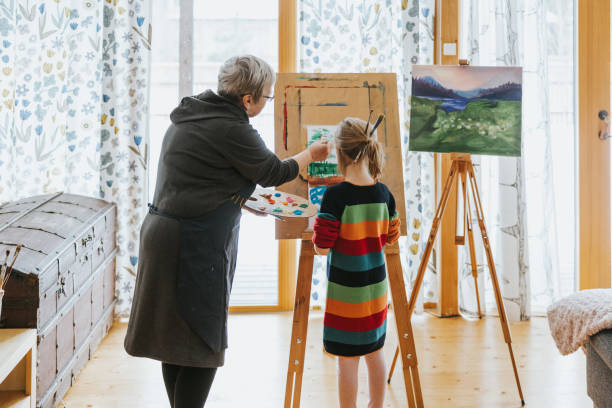 istock Grandma and grandchild spending the weekend together 1465587330