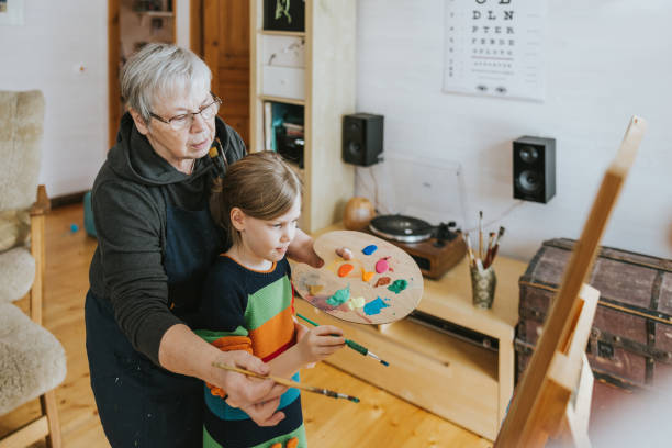 istock Grandma and grandchild spending the weekend together 1465587335