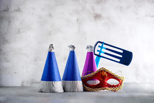 Purim celebration concept (jewish carnival holiday)
