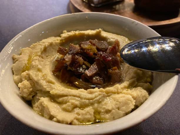istock Turkey - Istanbul - Hummus with dried beef 1465595469