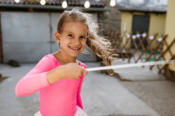 istock Little girl with a big dream 1465596700