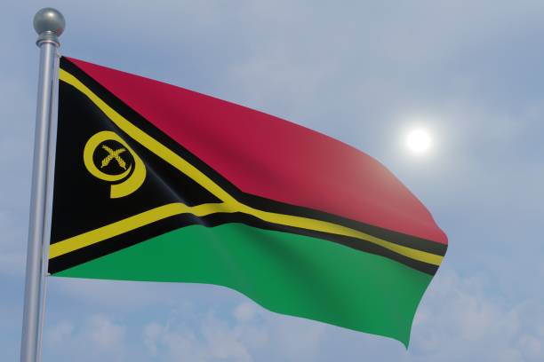 istock National Flag in the Wind  -Vanuatu 1465597137