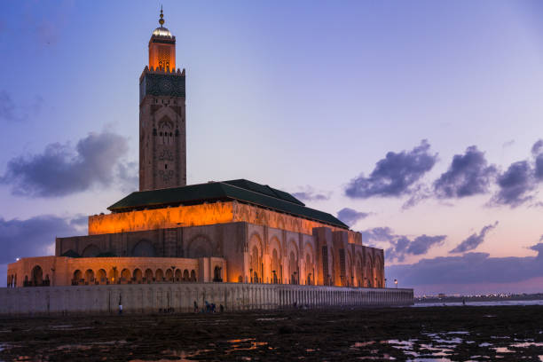 istock view of Hassan II mosque reflected on water 1465599994