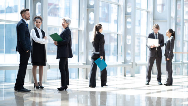 istock Diverse business people in office 1465607419