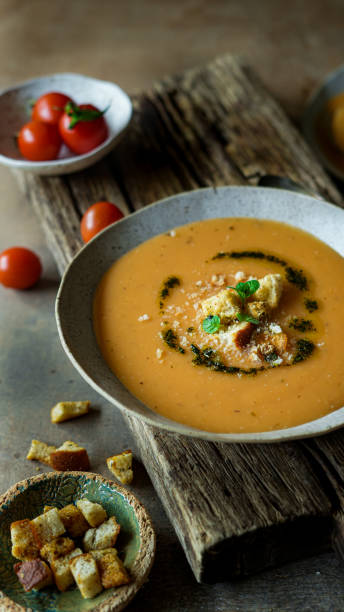 soup food photography stock photo