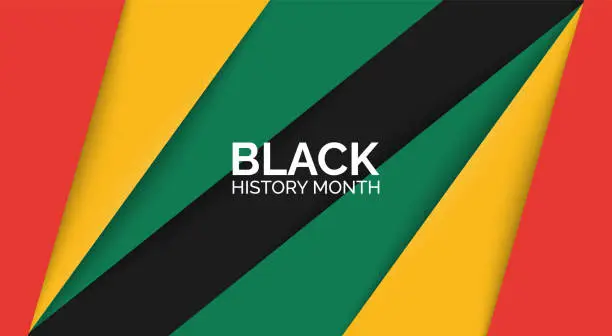 Vector illustration of Black history month celebrate. Vector illustration design graphic Black history month background