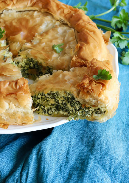 istock Spanakopita, greek cuisine. 1465617956